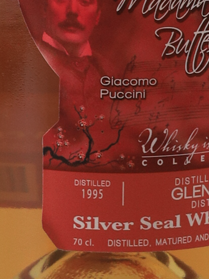 Silver Seal Glen Elgin 20 years 1995 51.9% (defective label)