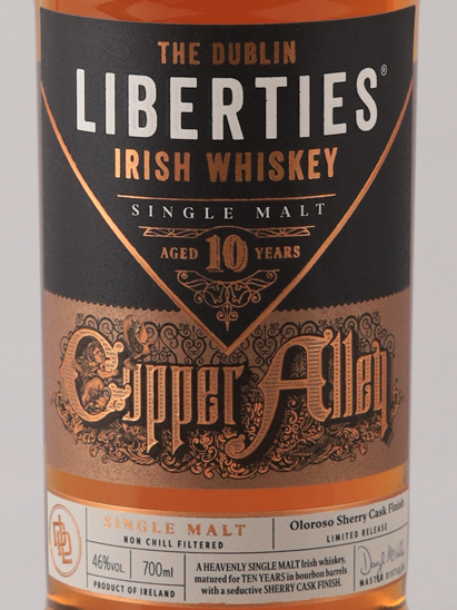 The Dublin Liberties Copper Alley 10 Years