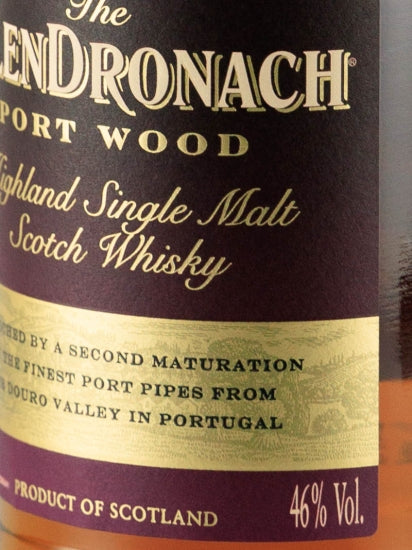 Glendronach Port Wood
