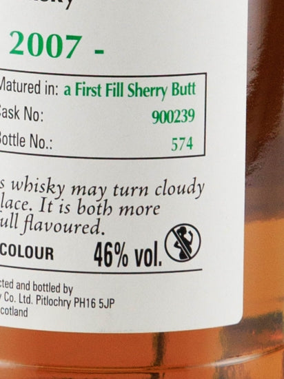 Signatory The Glenlivet 12 Year Old 2007/2020 46% - image 4