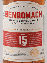Load image into Gallery viewer, Benromach 15 Years