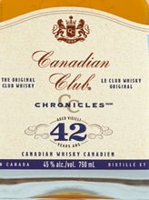 Load image into Gallery viewer, Canadian Club Chronicles 42 Years