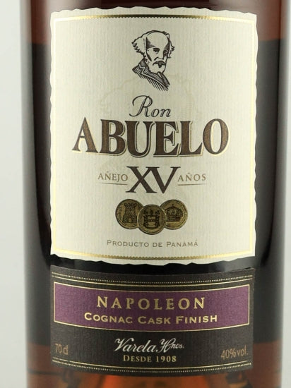 Ron Abuelo 15 Years Finish Collection Napoléon