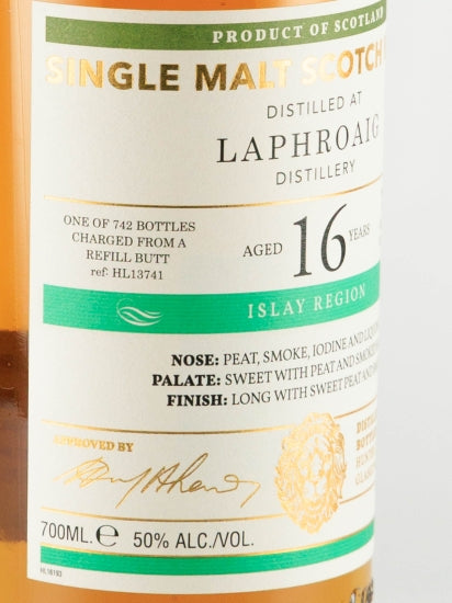 Old Malt Cask Laphroaig 16 Years 2001