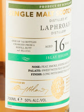 Load image into Gallery viewer, Old Malt Cask Laphroaig 16 Years 2001