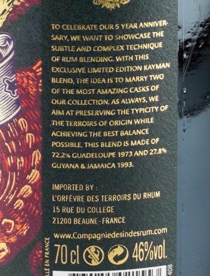 Compagnie des Indes Cayman 1973 & 1993