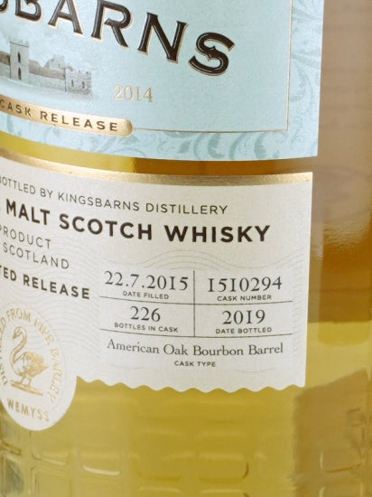 Kingsbarns Single Cask 2015