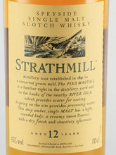 Load image into Gallery viewer, Strathmill 12 Years 2019 Release Lot 9128