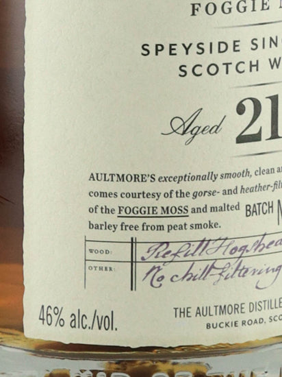 Aultmore 21 Years