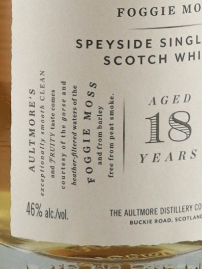 Aultmore 18 Years