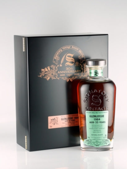 Signatory Glenlossie 33 Years 1984 30th Anniversary
