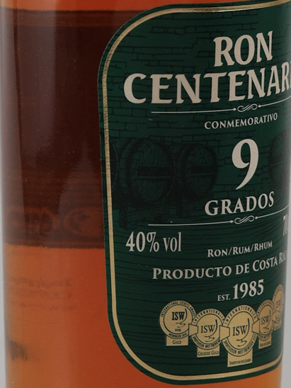 Ron Centenario 9 Years Conmemorativo