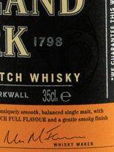 Load image into Gallery viewer, Highland Park 12 Years 350ml Old Label