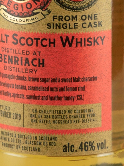 Provenance Benriach 10 Years 2008