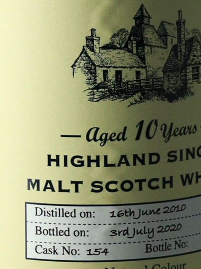 Signatory Edradour 10 Years 2010/2020-07 Unchillfiltered