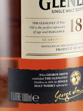 Load image into Gallery viewer, Glenlivet 18 Years 1L Old Label
