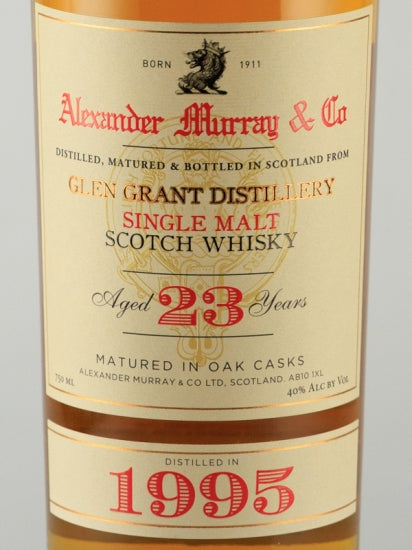 Alexander Murray Glen Grant 23 Years 1995