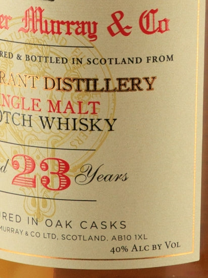 Alexander Murray Glen Grant 23 Years 1995