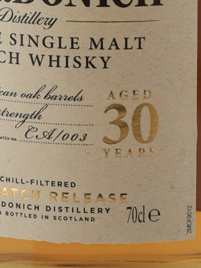 Caperdonich 30 Years Batch 3