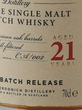 Load image into Gallery viewer, Caperdonich 21 Year Batch 2 [Authorized Import]