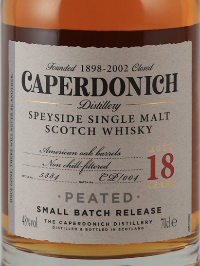 Caperdonich Peated 18 Year Batch 4