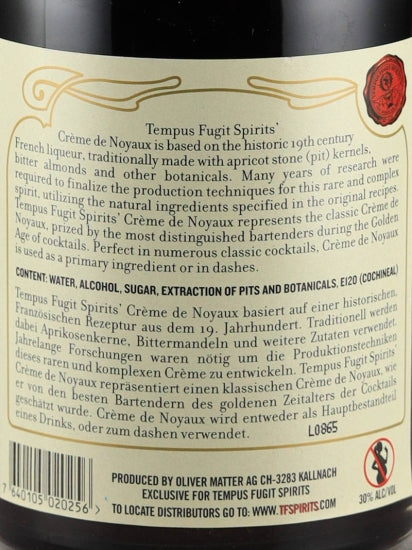 Tempus Fugit Crème de Noyaux