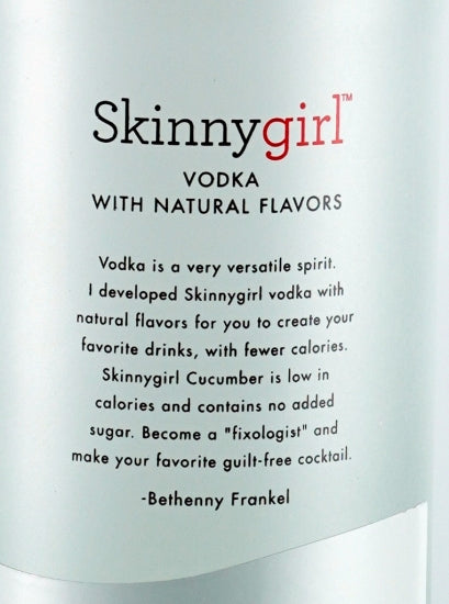 Skinnygirl Cucumber Vodka