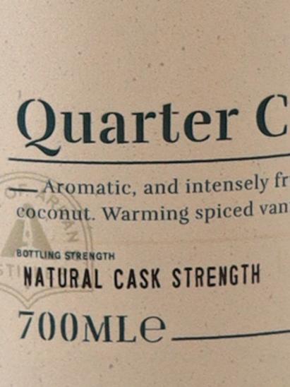 Arran Malt Quarter Cask