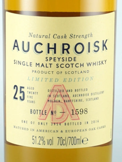 Auchroisk 25 Years Special Release 2016