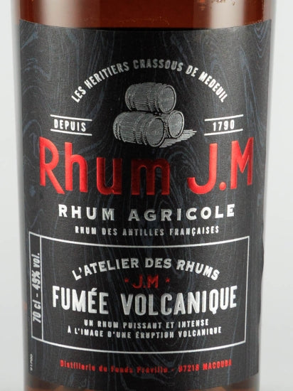 Rhum Jm Atelier Fumé Volcanique