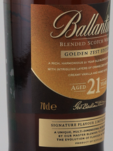 Load image into Gallery viewer, Ballantine's 21 Year Old Golden Zest Edition