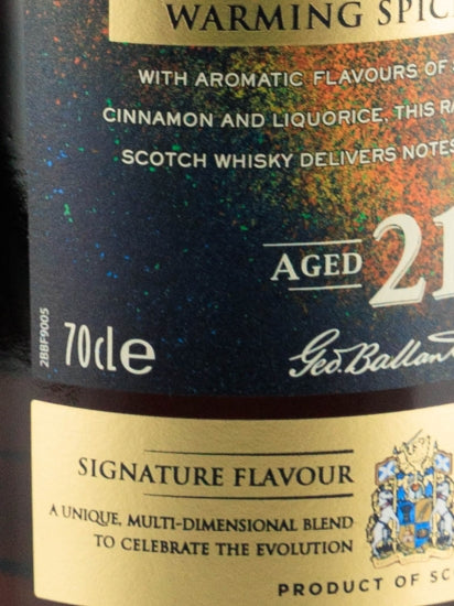 Ballantine's 21 Years Warming Spice Edition