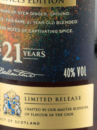 Ballantine's 21 Years Warming Spice Edition