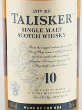 Load image into Gallery viewer, Talisker 10 Years 700ml Old Label