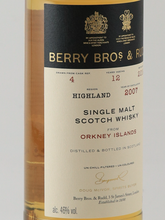 Load image into Gallery viewer, BB&amp;R Orkney Single Malt 12 Years 2007