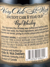 Load image into Gallery viewer, Very Old St. Nick Ancient Cask 8 Years Rye