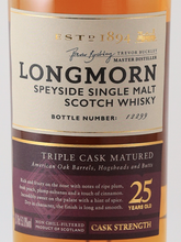 Load image into Gallery viewer, Longmorn 25 years 53%