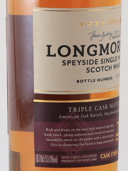 Longmorn 25 years 53%
