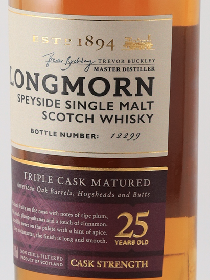 Longmorn 25 years 53%