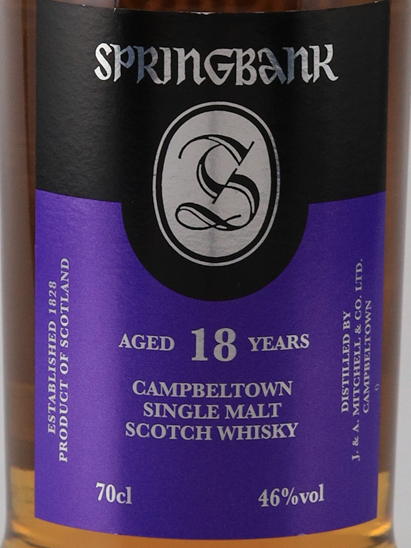 Springbank 18 Years 2019 Release