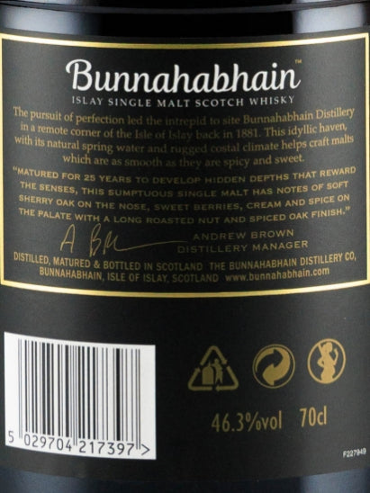 Bunnahabhain 25 Years