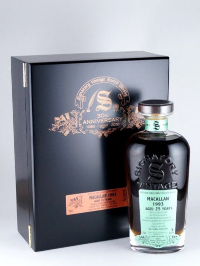Signatory Macallan 25 Years 1993 30th Anniversary