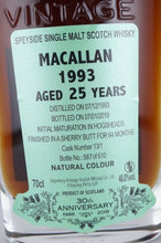 Load image into Gallery viewer, Signatory Macallan 25 Years 1993 30th Anniversary