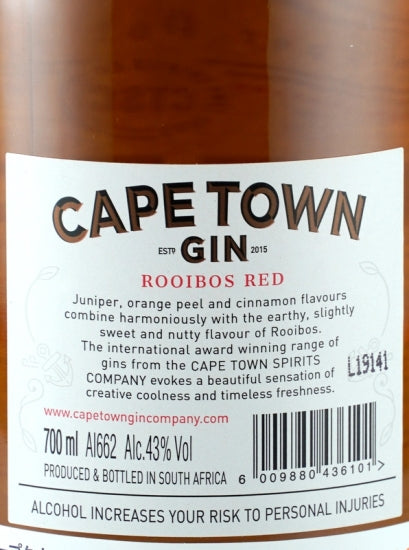Cape Town Rooibos Red Gin
