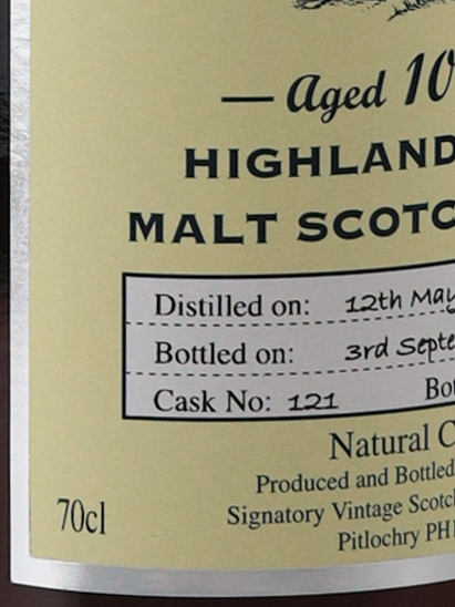 Signatory Edradour 10 Years 2010/2020-09 Antilled Filtered