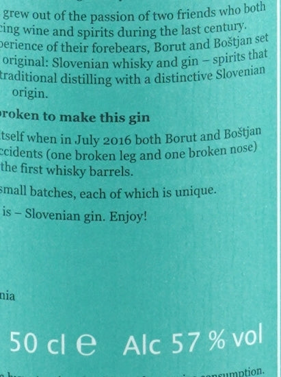 Broken Bones Navy Strength Gin