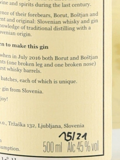 Broken Bones London Dry Gin