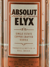 Load image into Gallery viewer, Absolut Elyx 750ml