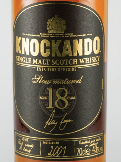 Knockando 18 Years 2001 Slow Matured