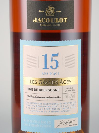 Jacoulot Grand Age Fine de Bourgogne 15 Years